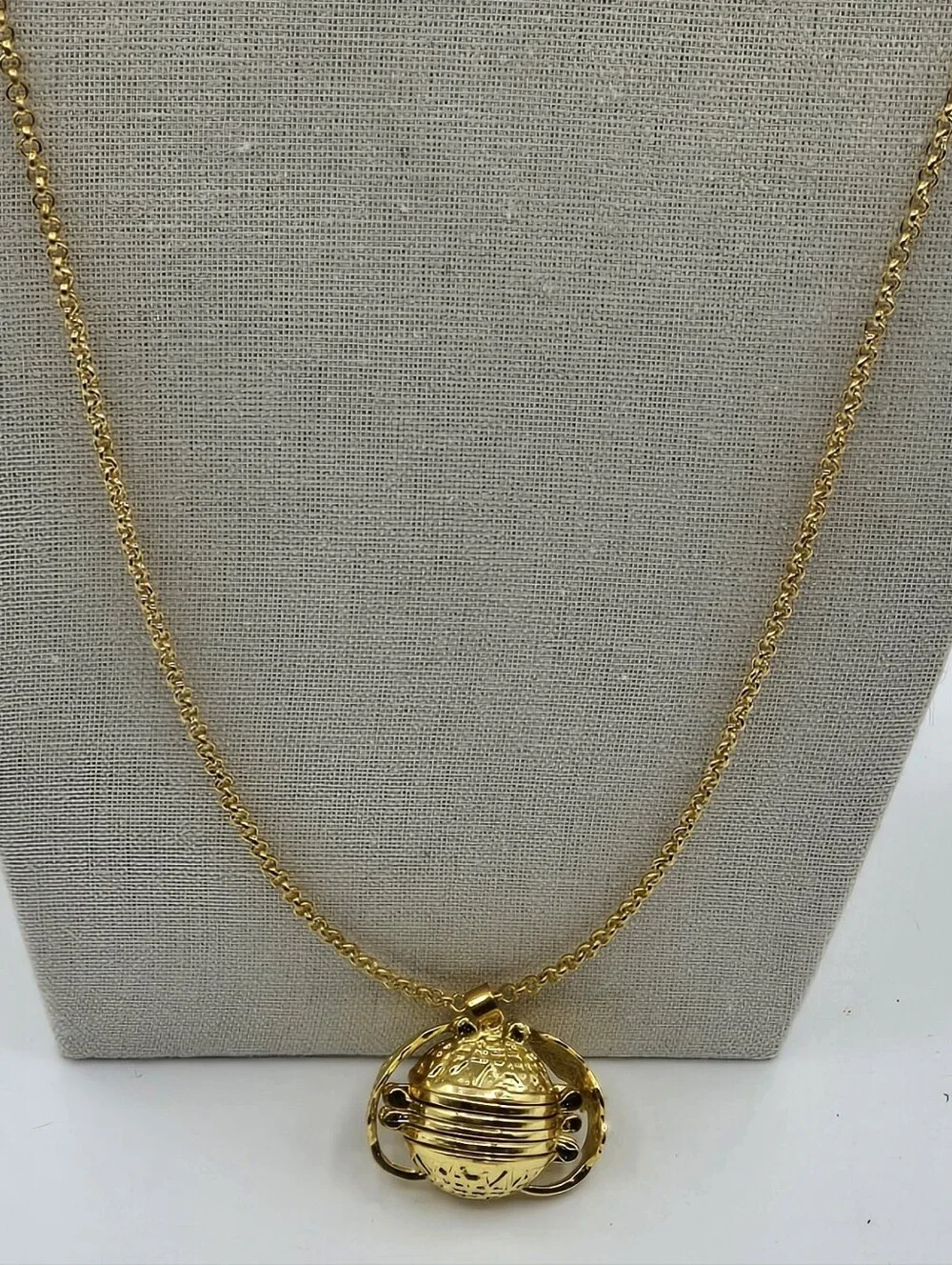LOT of Multi-Layer Photo Ball Locket Necklace Gold & Silver 7 Total NWOT